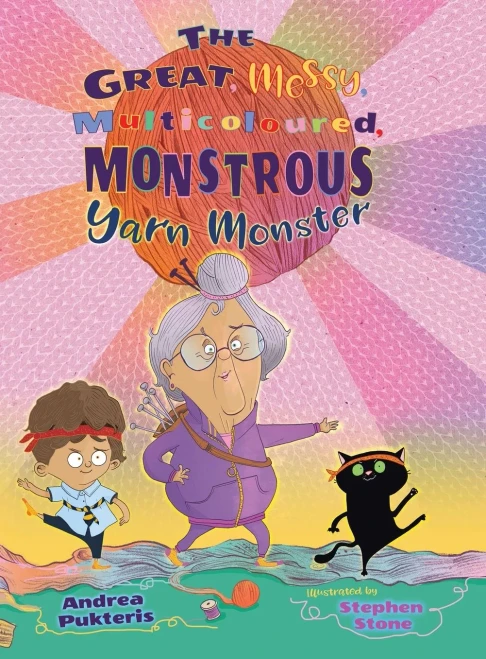 The Great, Messy, Multicoloured, Monstrous, Yarn Monster.