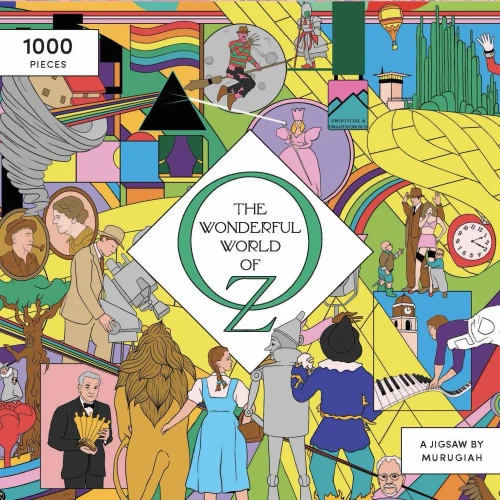 The Wonderful World Of Oz 1000 Piece Puzzle: A Movie Jigsaw Puzzle