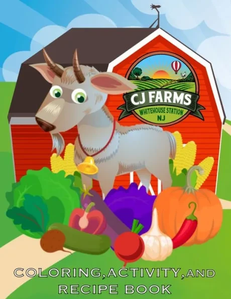 Cj Farms: Coloring, Activity, and Recipe Book