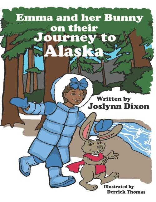 Emma And Her Bunny On Their Journey To Alaska