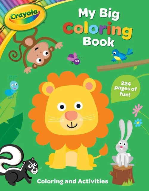 Crayola My Big Coloring Book (1) (Crayola/BuzzPop)