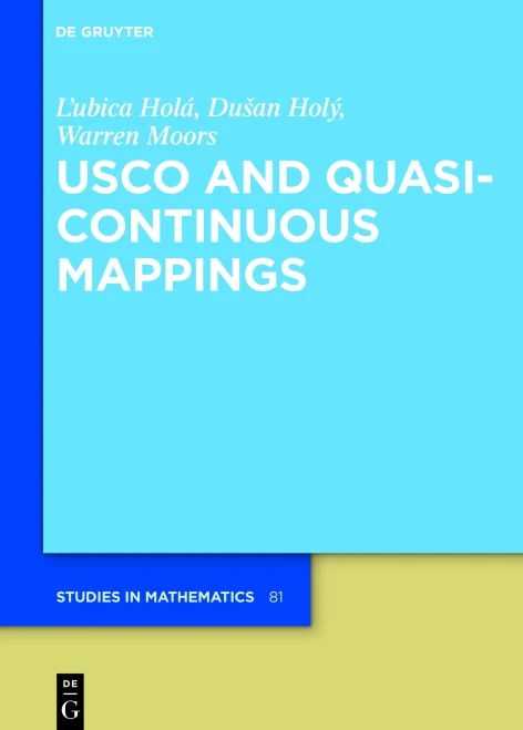 Usco And Quasicontinuous Mappings (Issn, 81)