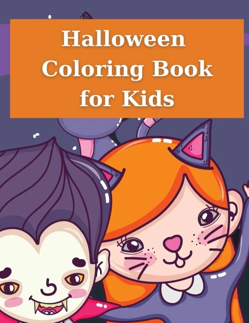 Halloween Coloring Book For Kids: Skary Drawings For Fun 43 Pages Coloring Book For Kids
