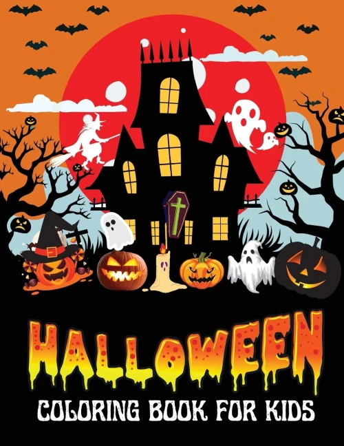 Halloween Coloring Book For Kids