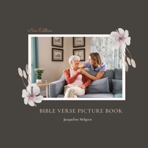 Bible Verse Picture Book: Dementia Activities For Seniors (Premium Pictures & Large Print Quotes)
