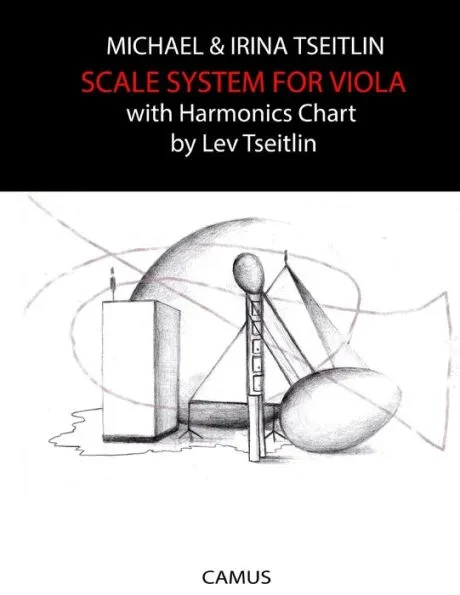 Scale System for Viola: With Harmonics Chart by Lev Tseitlin