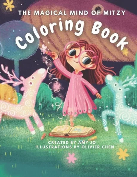 The Magical Mind of Mitzy Coloring Book