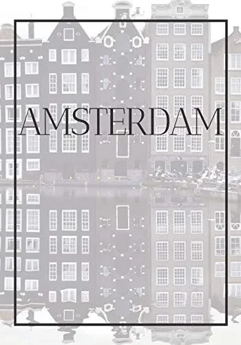 Amsterdam: A decorative book for coffee tables, bookshelves, bedrooms and interior design styling: Stack International city books to add decor to any ... own home or as a modern home decoration gift.