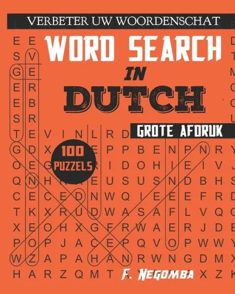 WORD SEARCH in DUTCH Large Print