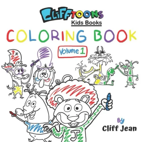 CliffToons Kids Books Coloring Book: Volume 1