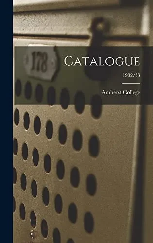 Catalogue [electronic Resource]; 1932/33