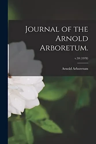 Journal of the Arnold Arboretum.; v.59 (1978) - Paperback
