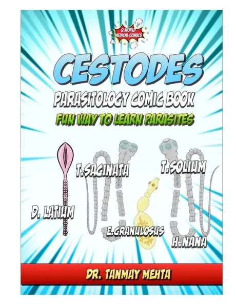 Cestode: Parasitology comic book: Fun way to learn parasites