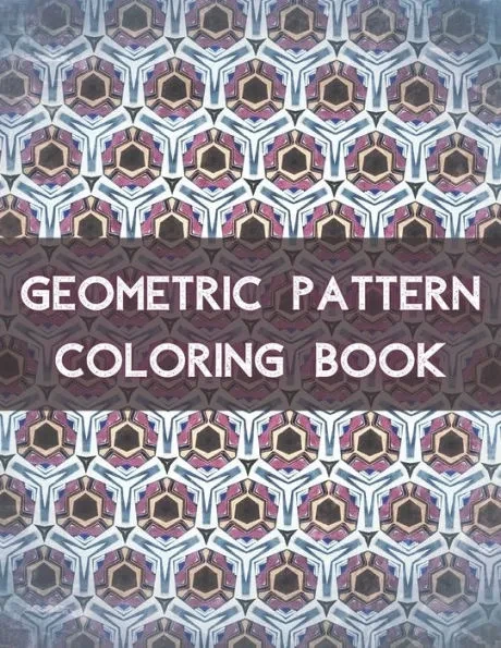 Geometric Pattern Coloring Book: 100 Unique Geometric Pattern Coloring Book for Adult, Perfect for Relaxation and Stress Relief