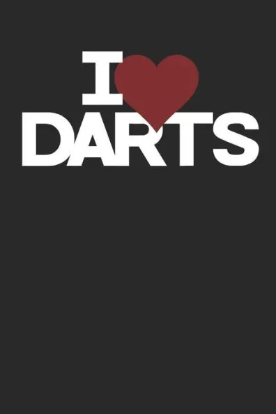 I Love Darts: : Spielmodus Crickets I Notieren von Punkten I Spielblock mit Dart Outs I Mit Freunden im Tunier oder Training I Score Punkte aufnehmen