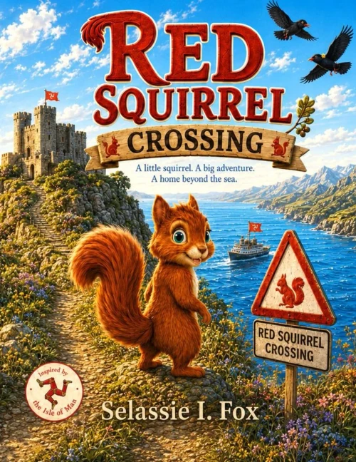 Red Squirrel Crossing