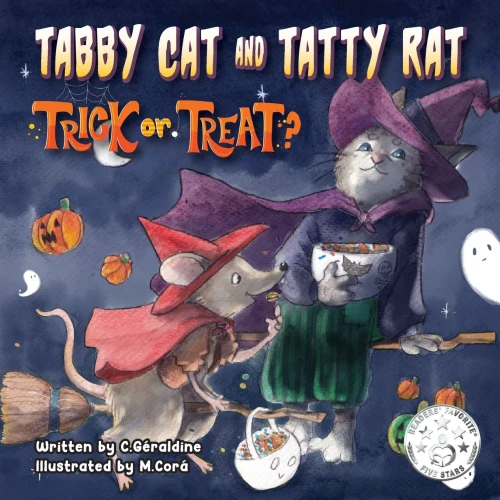 Tabby Cat and Tatty Rat. Trick or Treat?