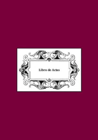 Libro de Actas: Asociaciones