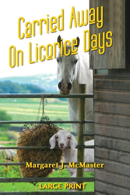 Carried Away on Licorice Days - LARGE PRINT