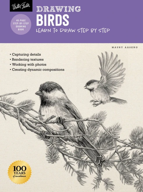 Drawing: Birds: Learn to draw step by step (How to Draw & Paint)