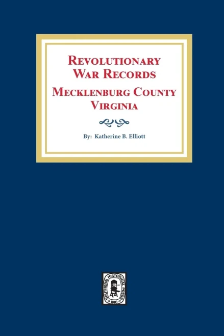 Mecklenburg County, VA., Revolutionary War Records