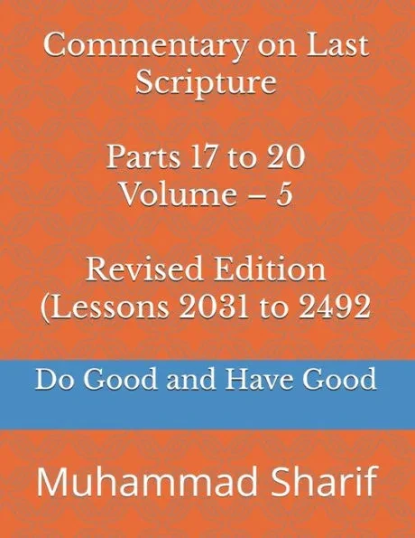 Commentary on Last Scripture Volume - 5: The Criterion of Right and Wrong