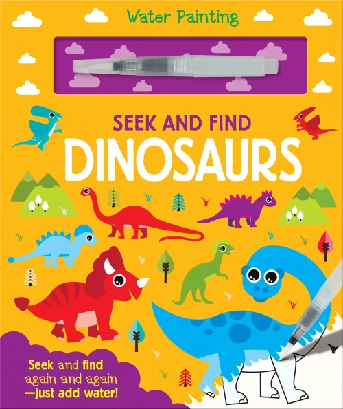 Search and Find Dinosaurs (Water Painting Search and Find)