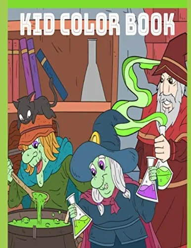 Kid Color Book: 71 pages 8.5 X 11 inches kids activity books