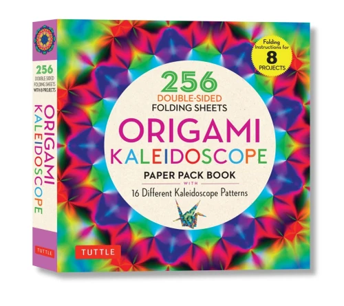 Origami Kaleidoscope Paper Pack Book: 256 Double-Sided Folding Sheets (Includes Instructions for 8 Models)