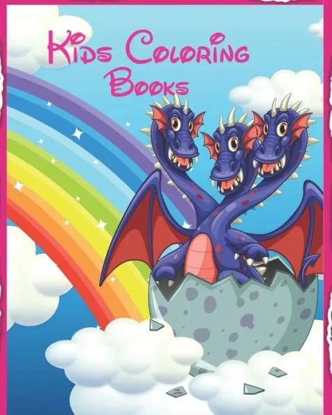 kids coloring books: Animal Coloring Book