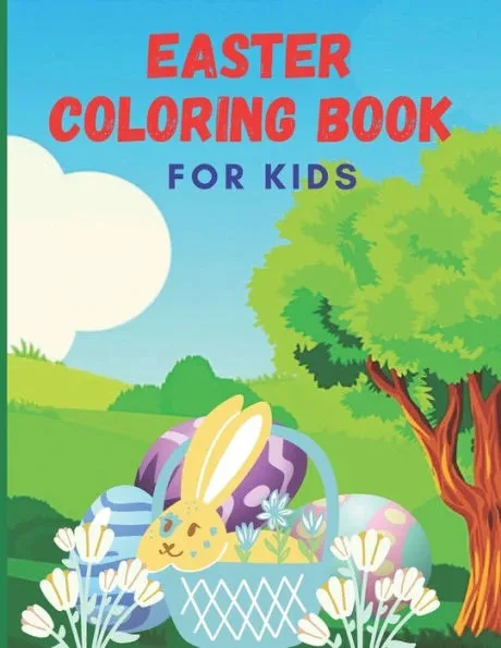Easter Coloring Book: Fun, Easy, and Relaxing Design