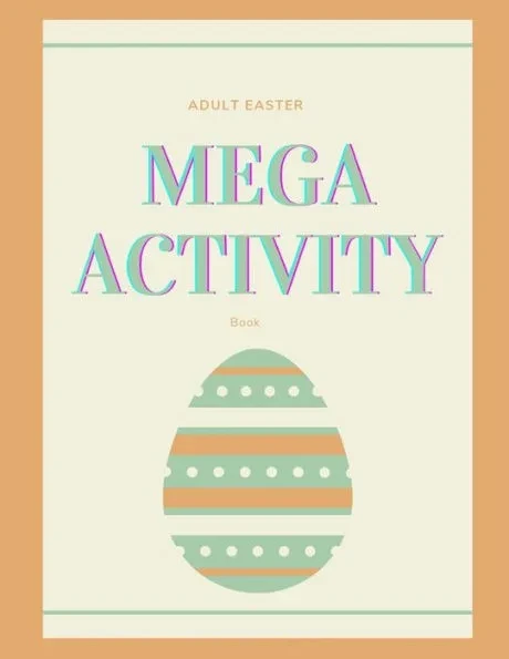 Adult Mega Easter Activity Book