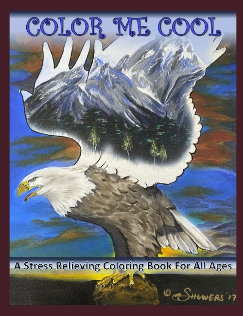 Color Me Cool: A Stress Relieving Coloring Book For All Ages