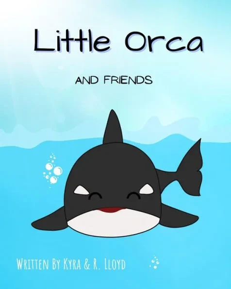 Little Orca and friends: Black Orca Children Story Book Option 2