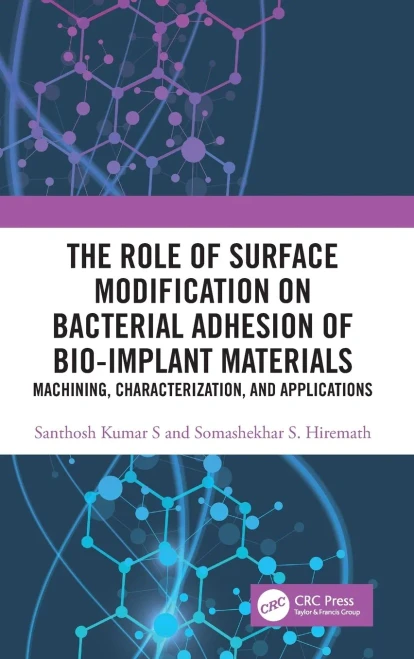 The Role of Surface Modification on Bacterial Adhesion of Bio-implant Materials: Machining, Characterization, and Applications