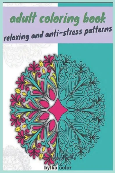 adult coloring book: relaxing and anti-stress patterns