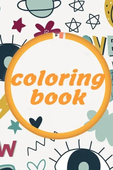 coloring book: for kids and adult:55 drawings to color with some empty pages to practice your drawing skills