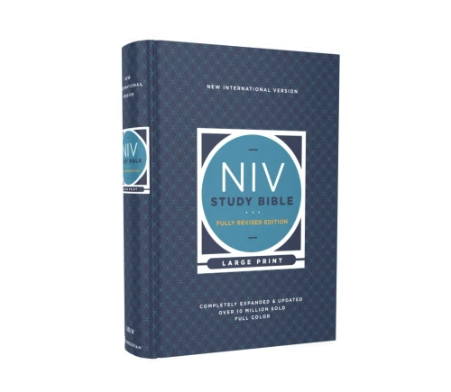 NIV Study Bible, Fully Revised Edition, Personal Size, Hardcover, Red Letter, Comfort Print