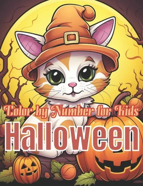 Halloween Color by Number for Kids