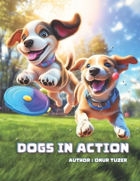 Dogs in Action: A Playful Learning Journey Picture Book - Tail-Wagging Tales for 3-6 Year Old Kids