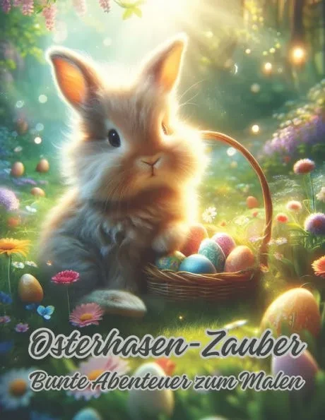Osterhasen-Zauber: Bunte Abenteuer zum Malen