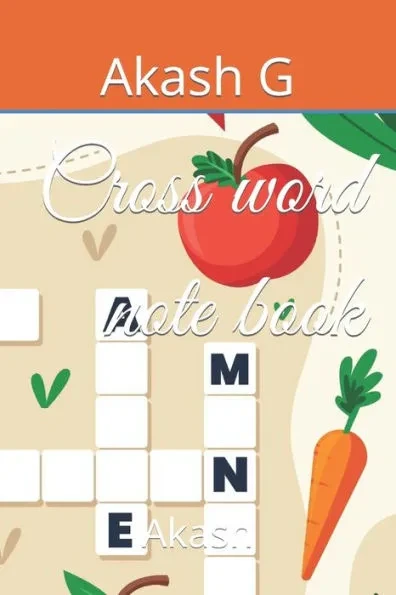 Cross word note book: Akash