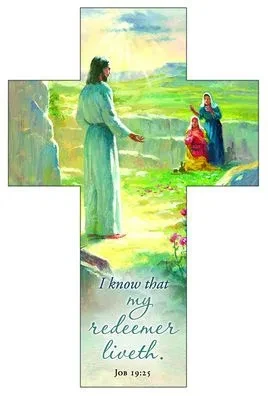 Bookmark - Cross - I Know That My Redeemer Liveth