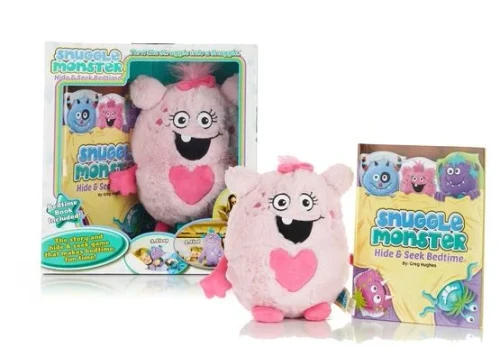 Snuggle Monster Hide & Seek Bedtime Pink Monster