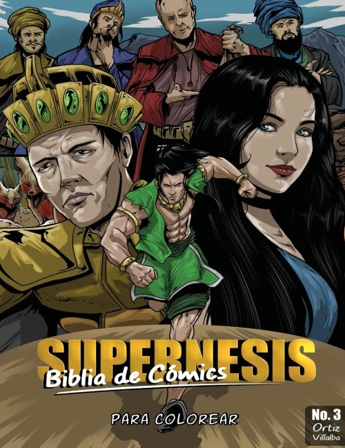 Supernensis Biblia De Comics No. 3: Para Colorear (Spanish Edition)