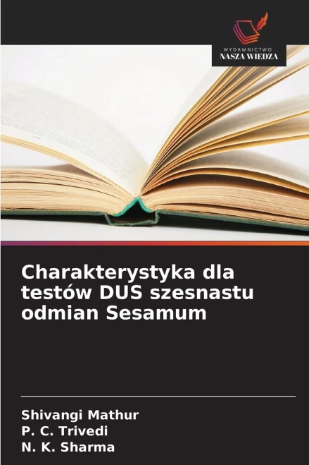 Charakterystyka dla testów DUS szesnastu odmian Sesamum