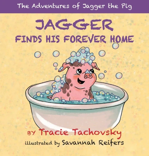 Jagger the Pig Finds His Forever Home Large Print