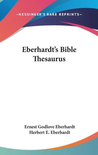 Eberhardt's Bible Thesaurus
