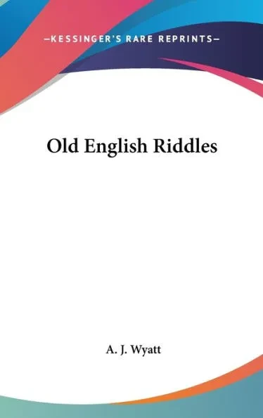 Old English Riddles