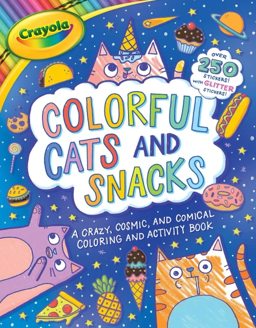 Crayola Colorful Cats and Snacks (Crayola/BuzzPop)